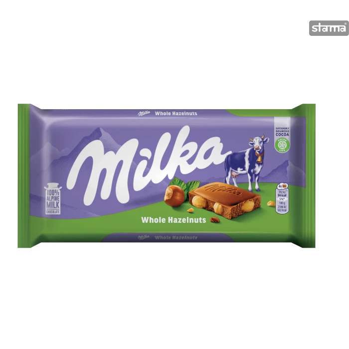 Milka Whole Hazelnut 100gr