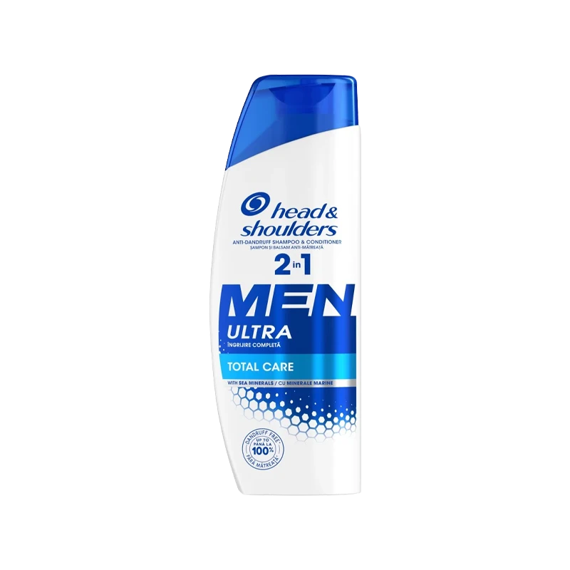 H&SH 625ml men total care