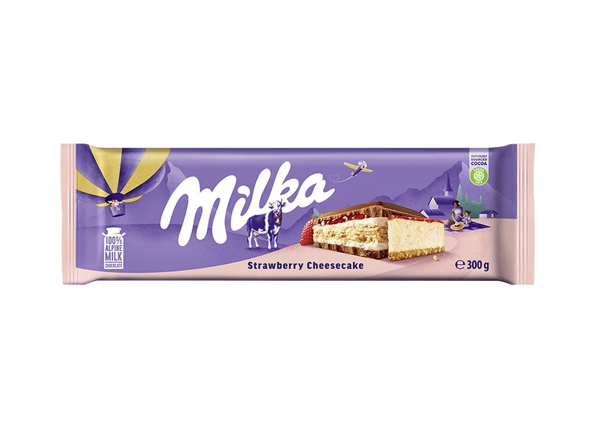 Milka 300gr strawberry cheescake